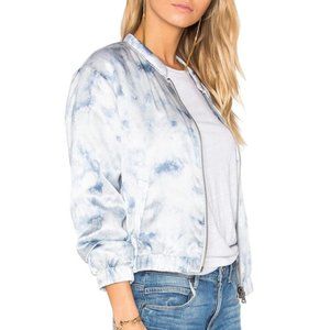 ROSIE HW PAIGE KIMI BOMBER JACKET  BLUE